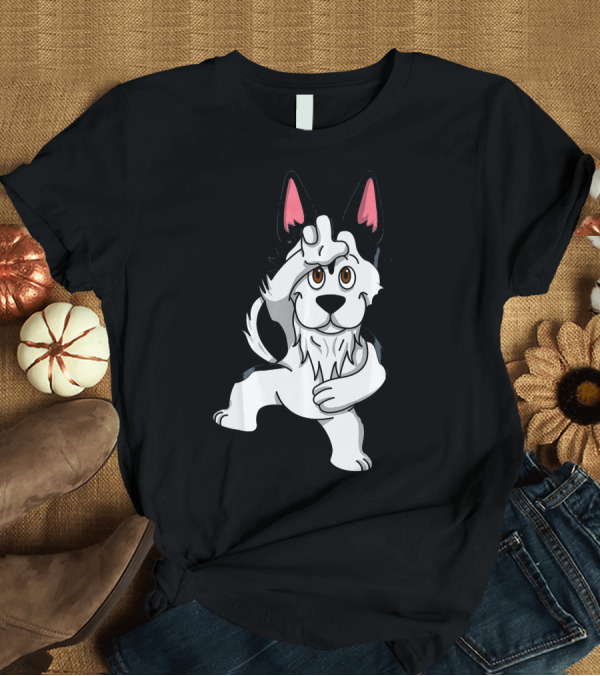 T-Shirt: Husky Funny Dance Loser Dog T-Shirt Husky Funny Dance Loser Dog T-Shirt