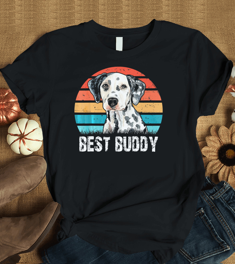 Best Buddy Cute Dalmatian T-Shirt