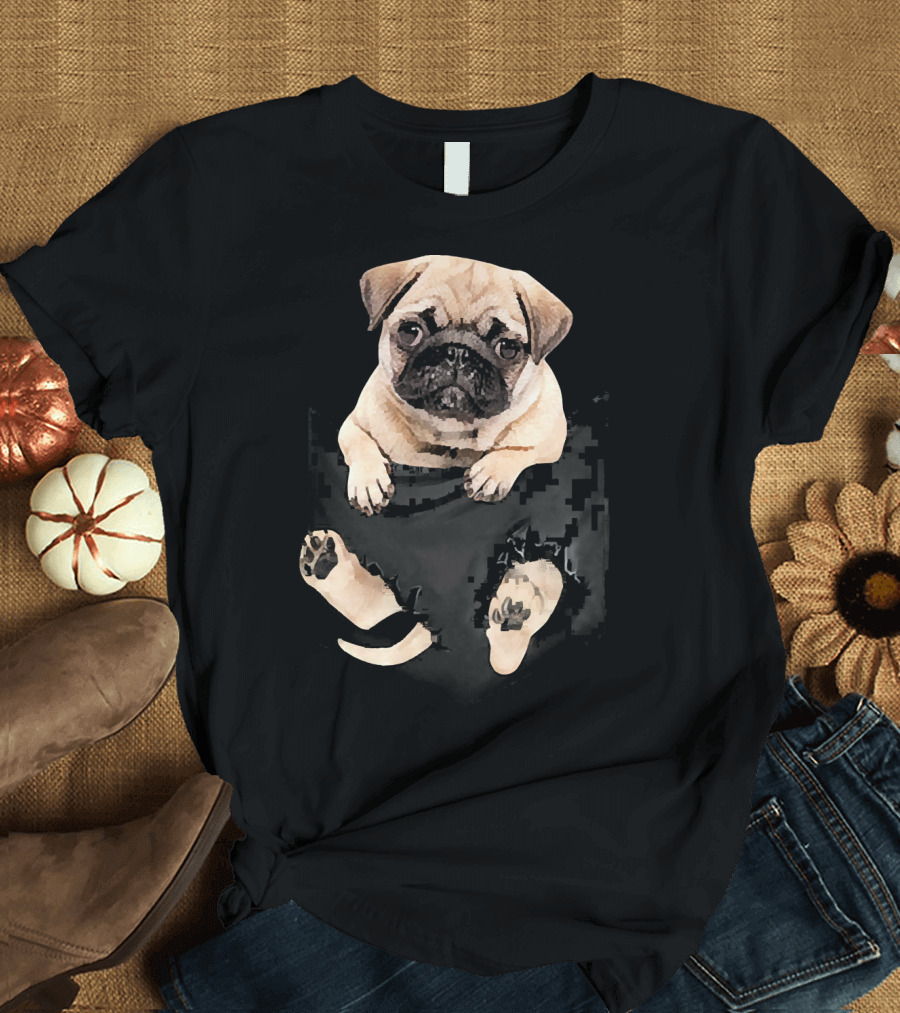Dog in Your Pocket Pug Lover T-Shirt