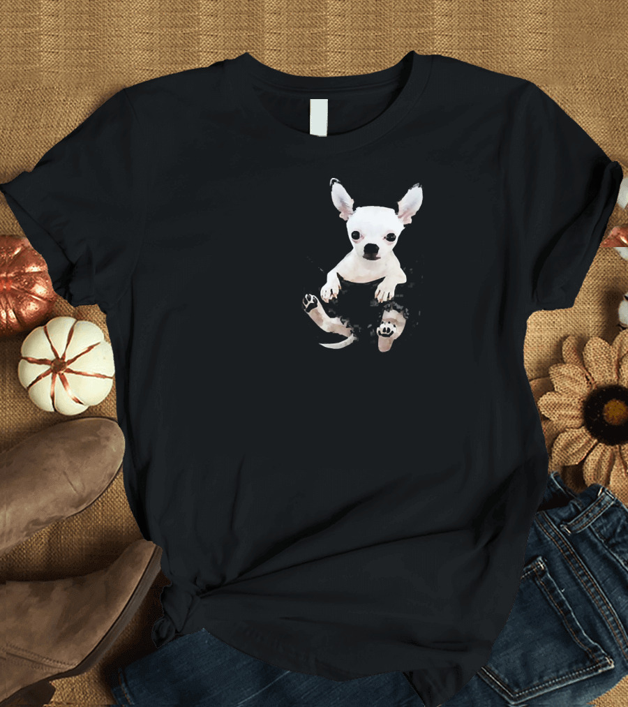 Chihuahua Pocket Chihuahua Lover Cute Dog T-Shirt
