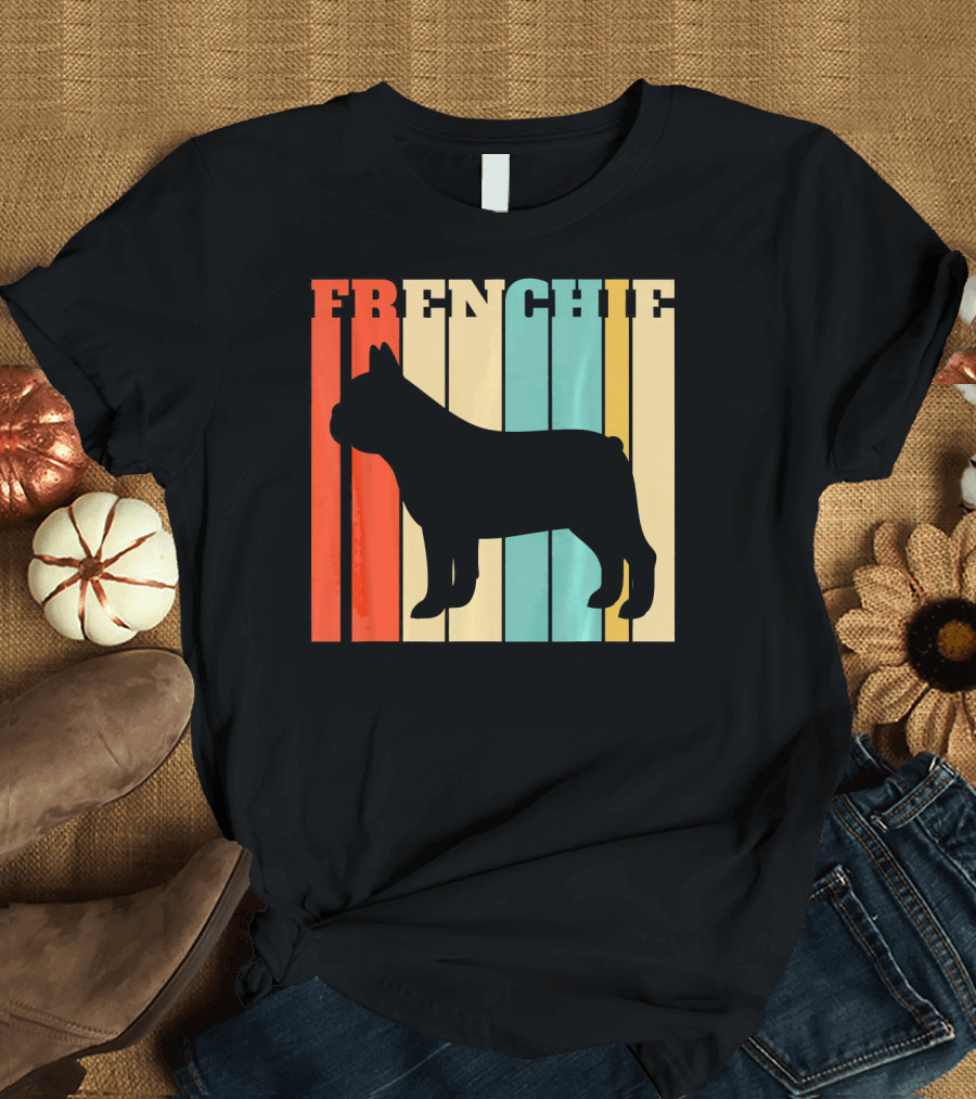 Frenchie Retro French Bulldog T-Shirt