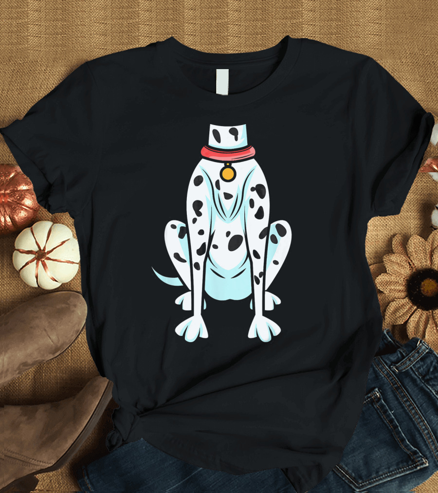 Funny Headless Dalmatian Dog Body Image T-Shirt