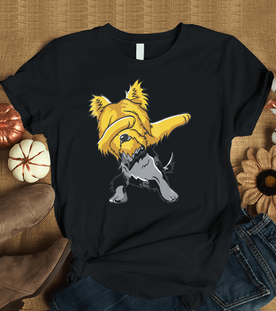 Dabbing Yorkshire Terrier Puppy Dance T-Shirt