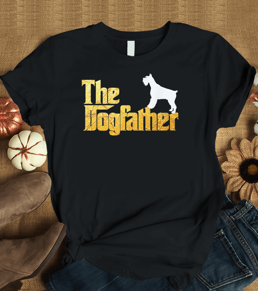 The Dogfather Giant Schnauzer T-Shirt