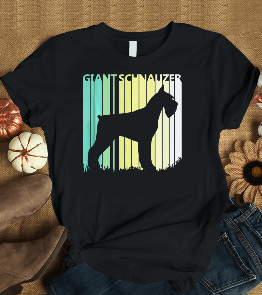 Giant Schnauzer Retro T-Shirt