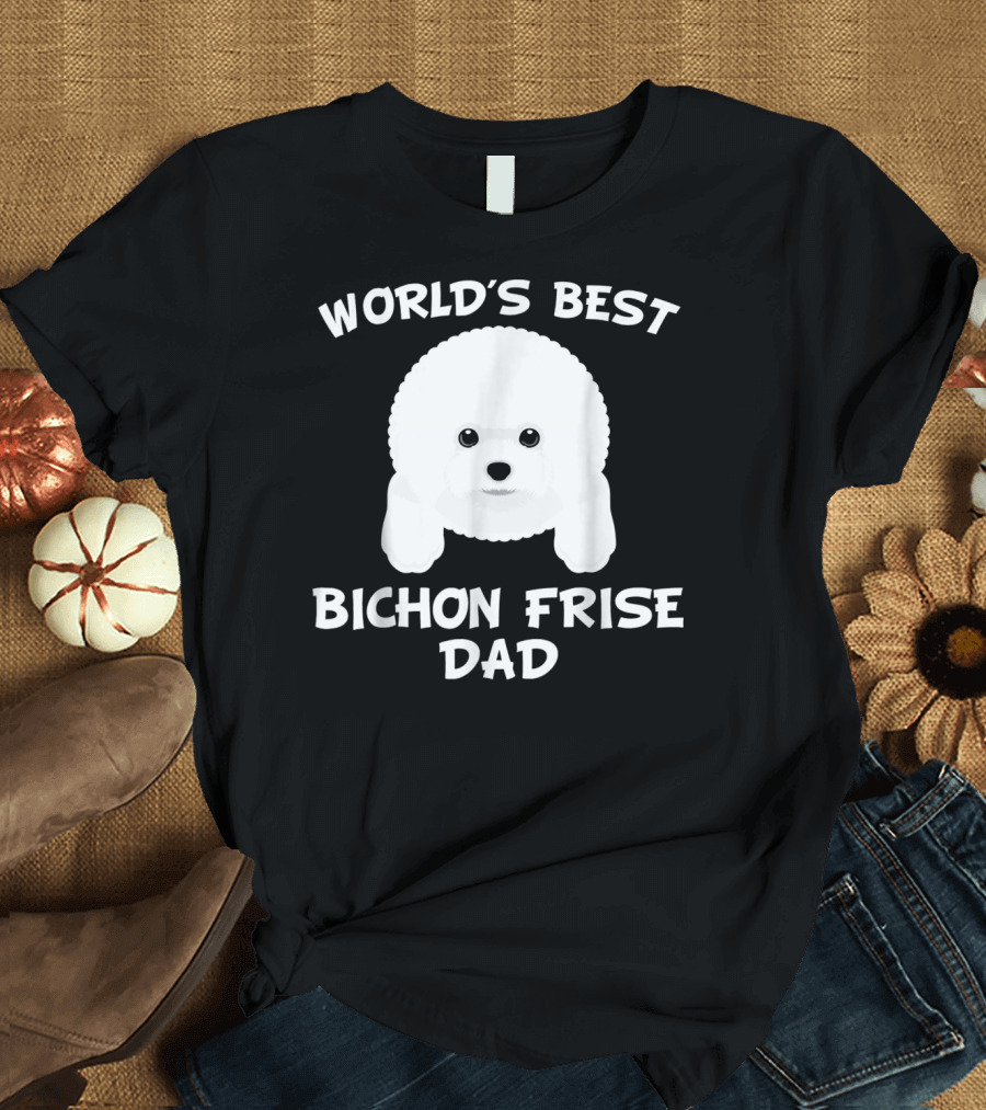 World's Best Bichon Frise Dad Men's T-Shirt