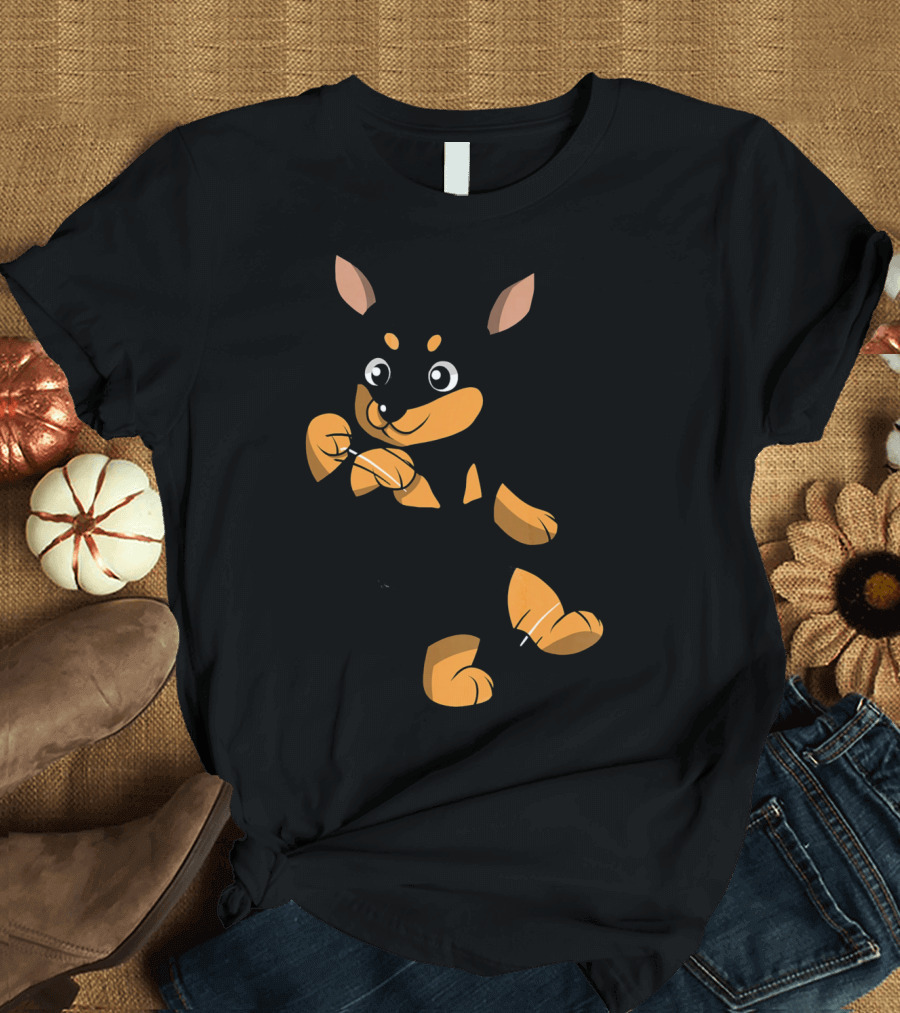 Miniature Pinscher Cute Dance Position T-Shirt