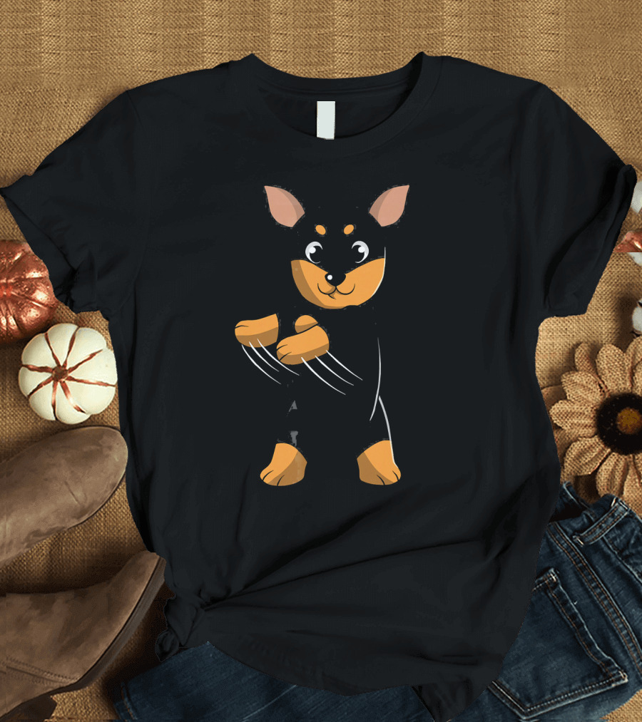 Miniature Pinscher Flossing Dance T-Shirt