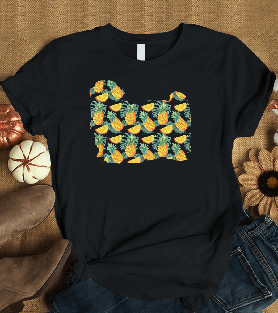 Pineapple Hawaiian Havanese Tropical Fruit T-Shirt