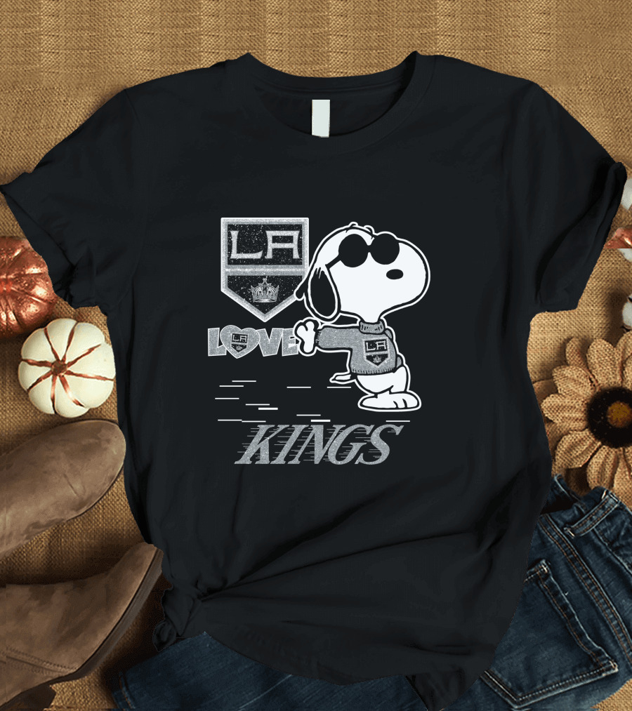 Snoopy Love LA Kings T-Shirt