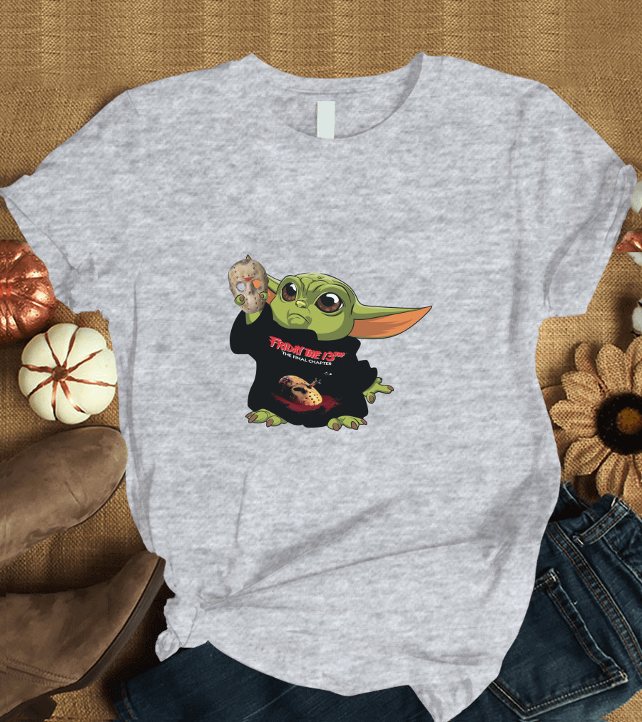 Baby Jason Friday the 13th The Final Chapter Mashup T-Shirt