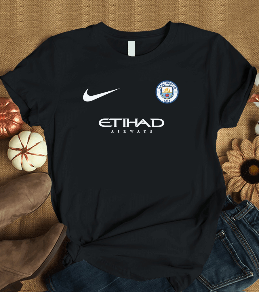 Manchester City Etihad Airways T-Shirt