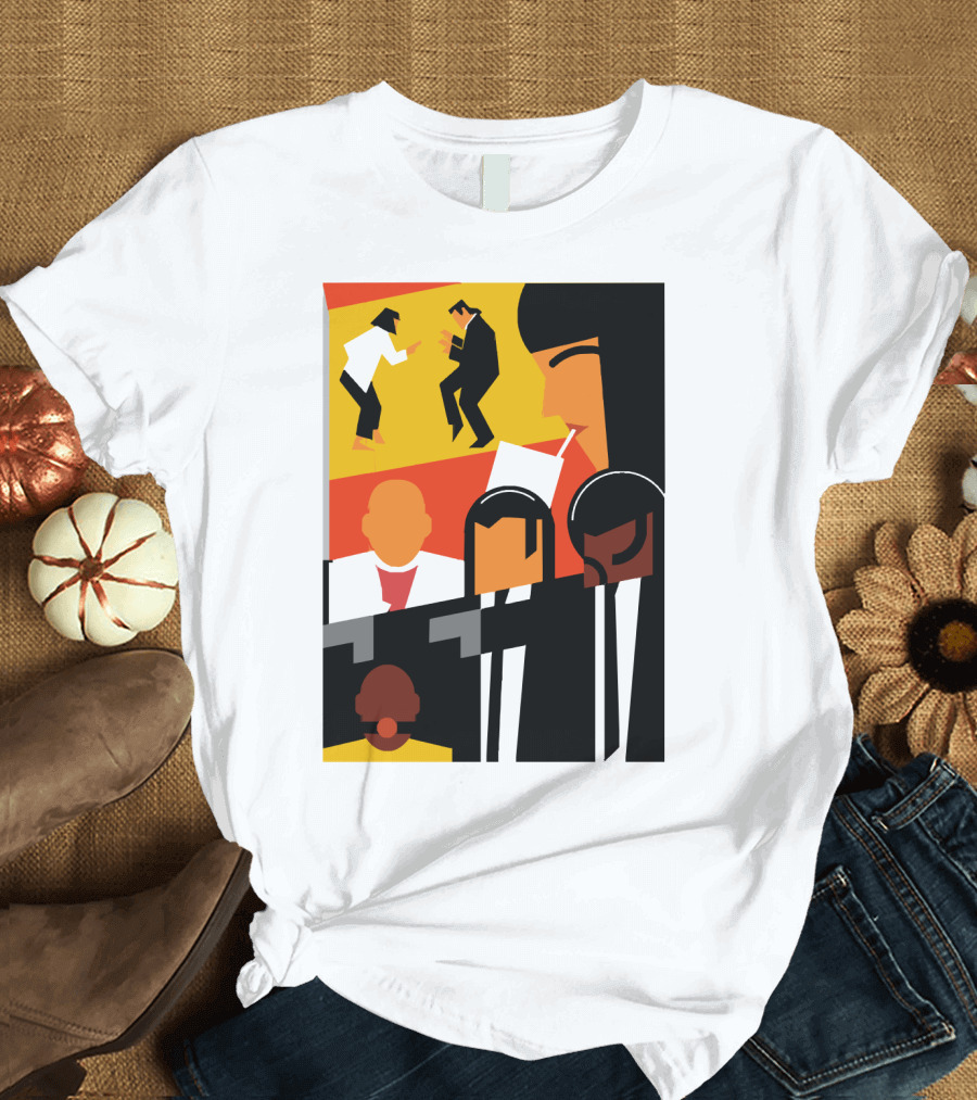 Epic Pulp Fiction Dance and Drink Scene T-Shirt