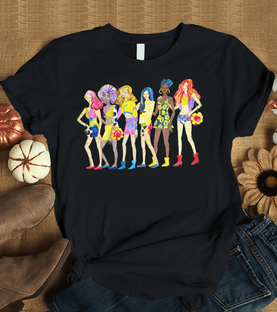 Moschino Girls Colorful Fashion T-Shirt