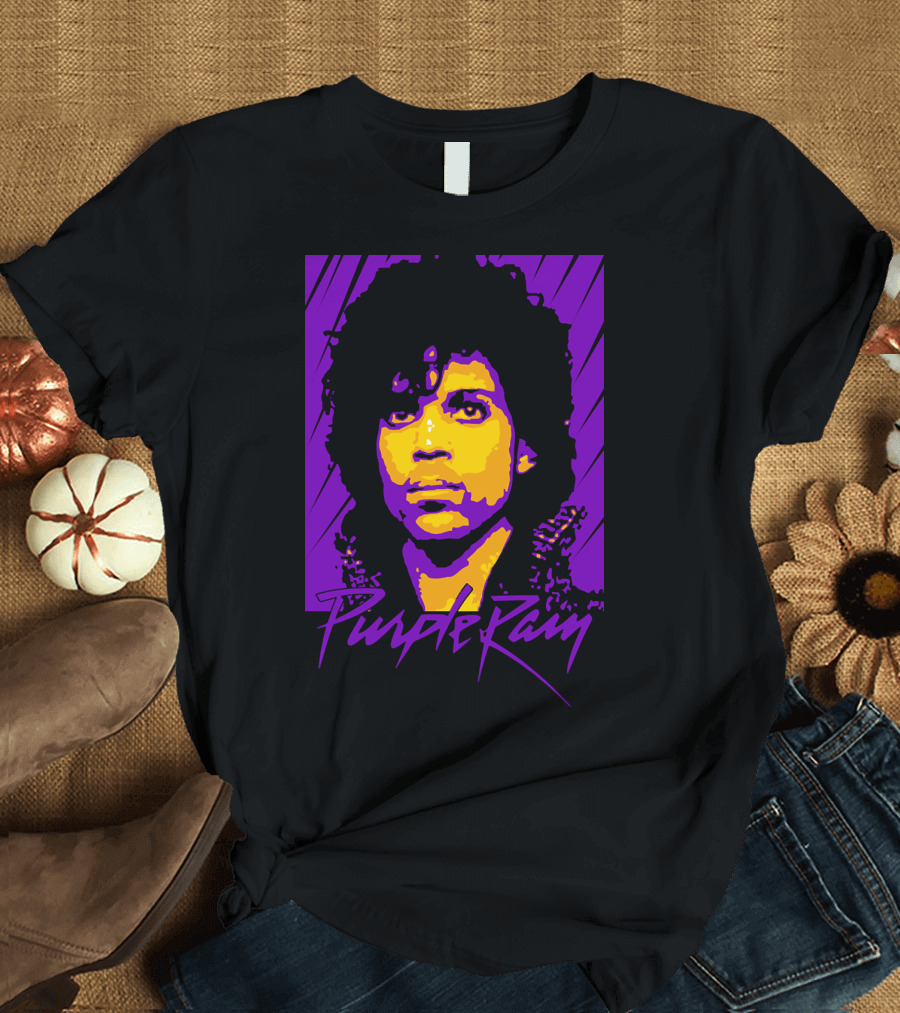 Prince Purple Rain 1984 Rock Musical Pop T-Shirt