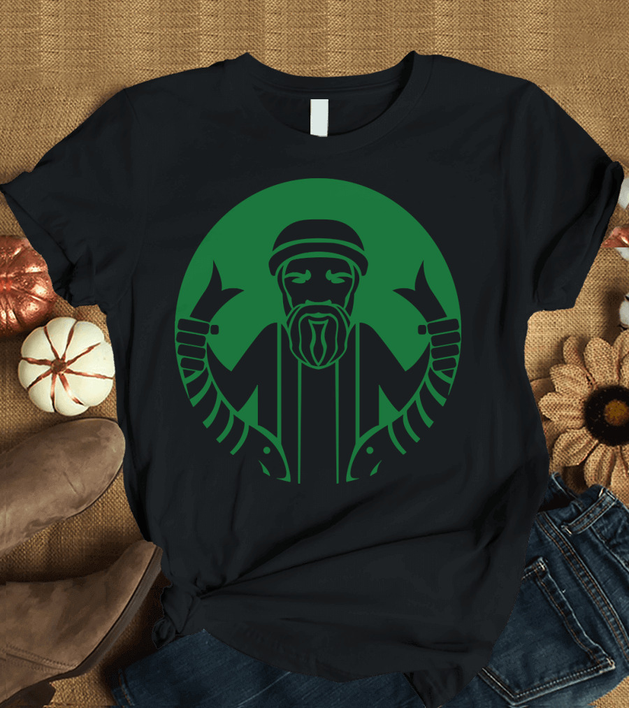 Starbucks Cthulhu Green Circle Emblem T-Shirt