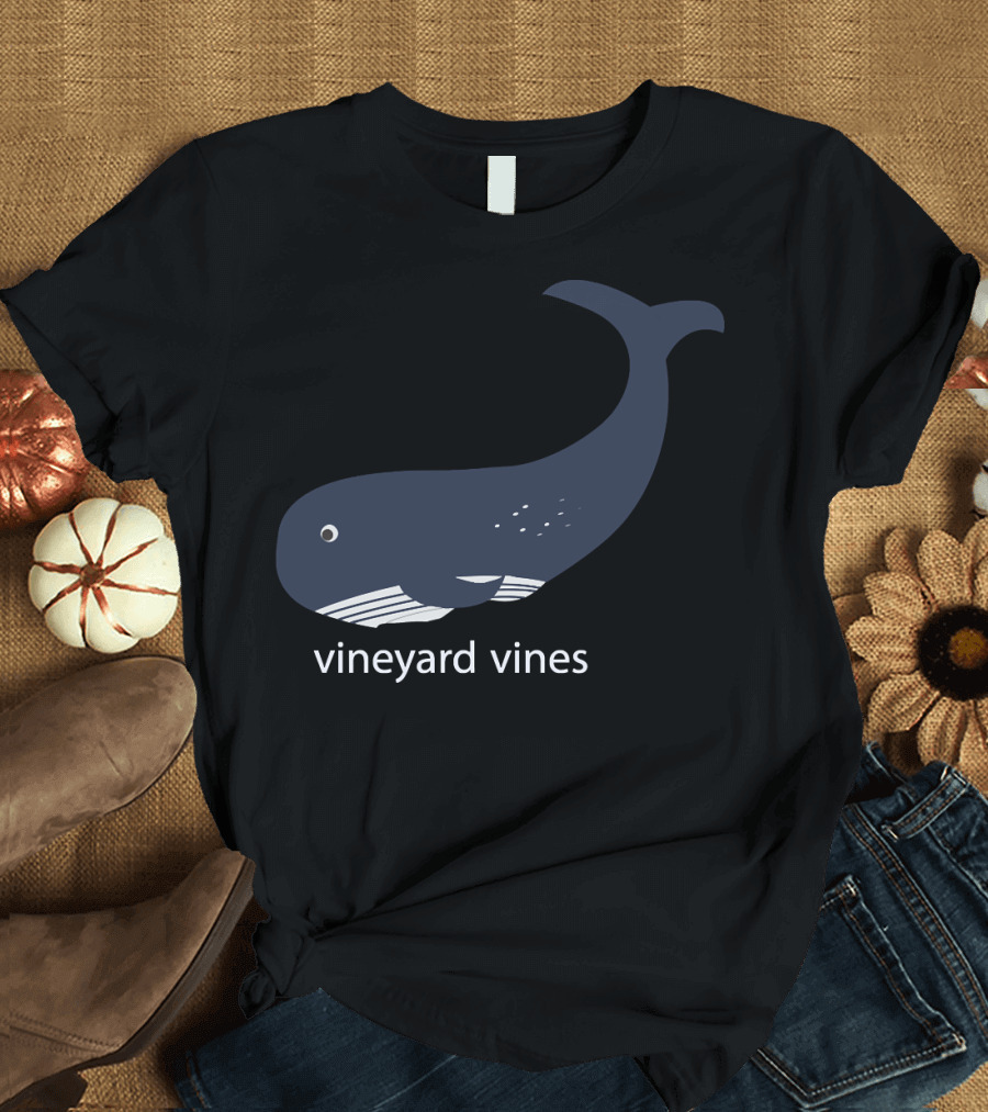vineyard vines Dark Blue Whale T-Shirt