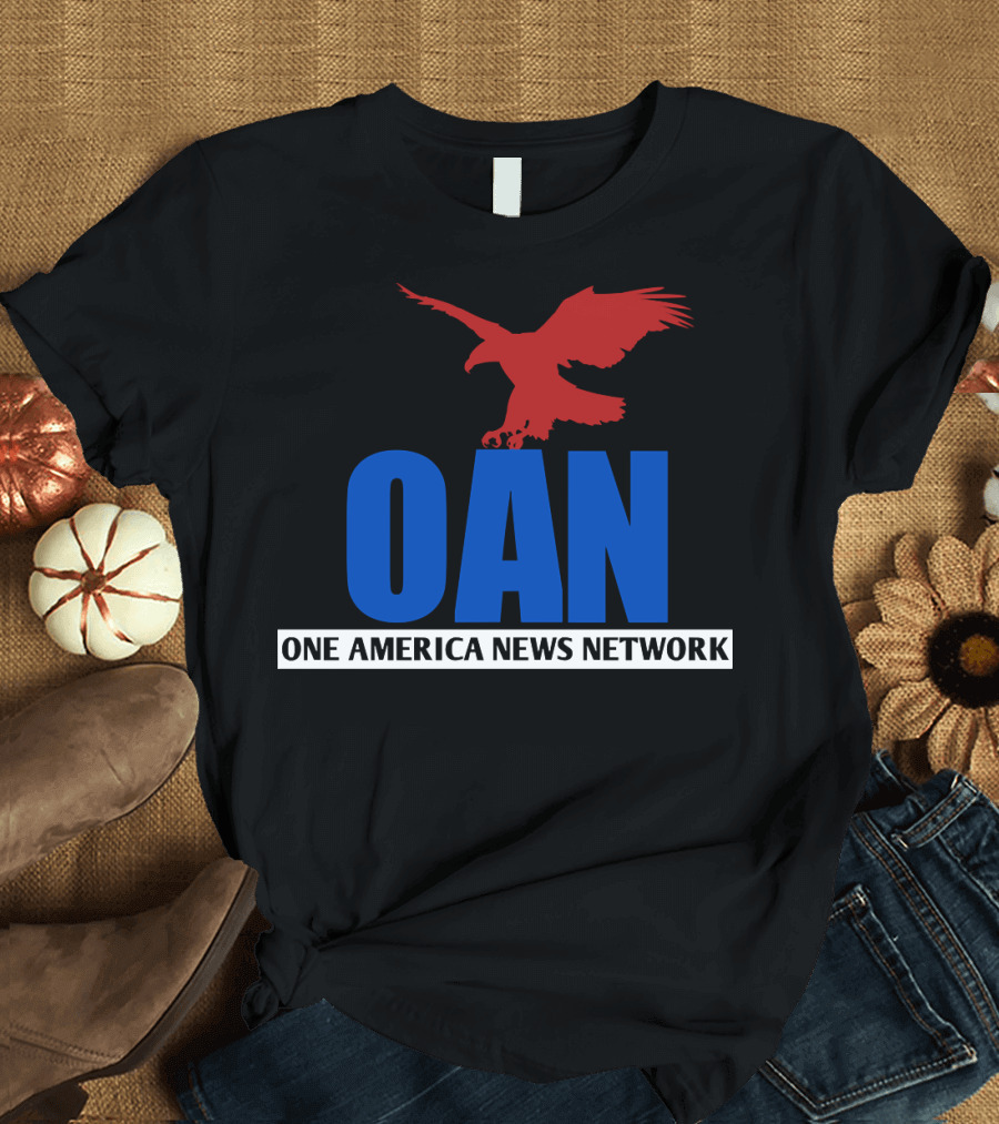 OAN One America News Network Bold Red Eagle T-Shirt