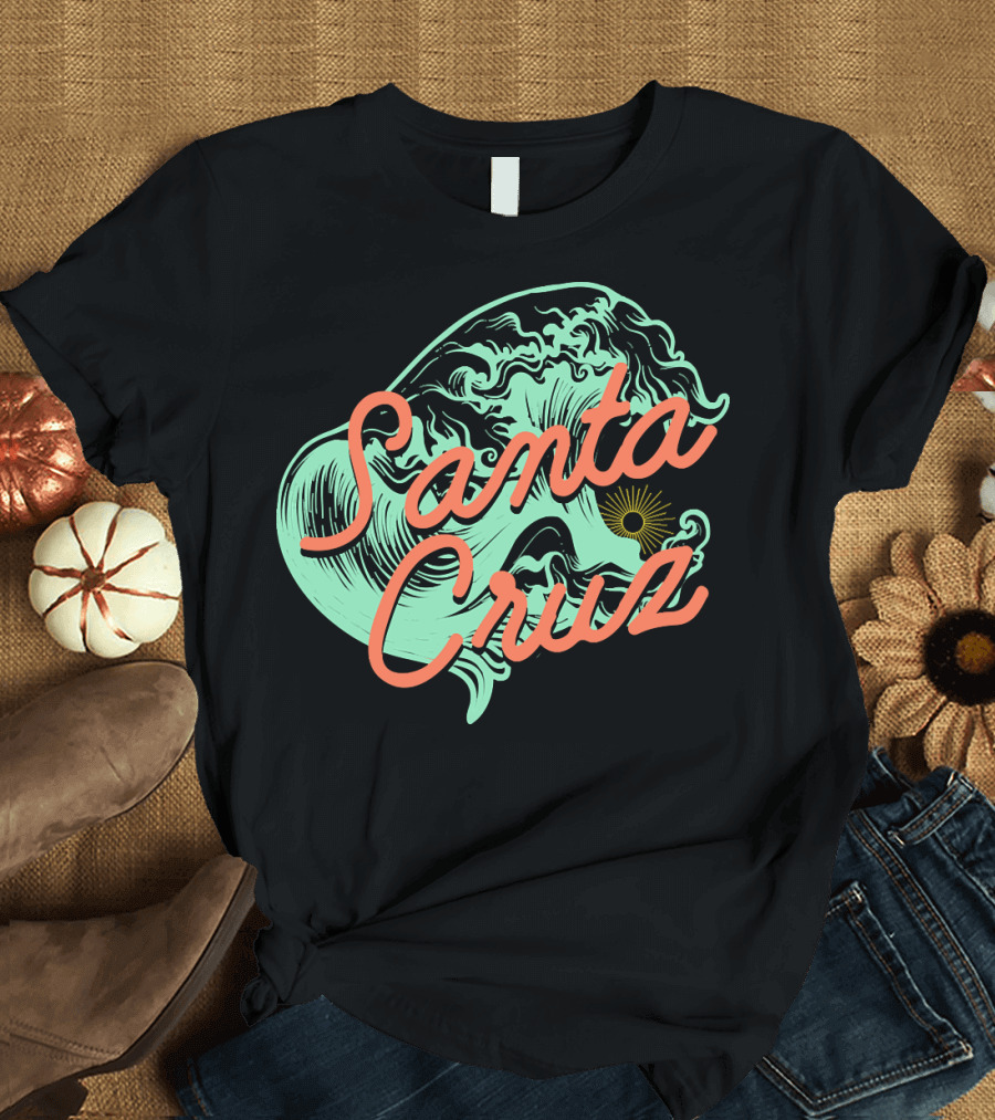 Santa Cruz Wave Vibe Ocean T-Shirt