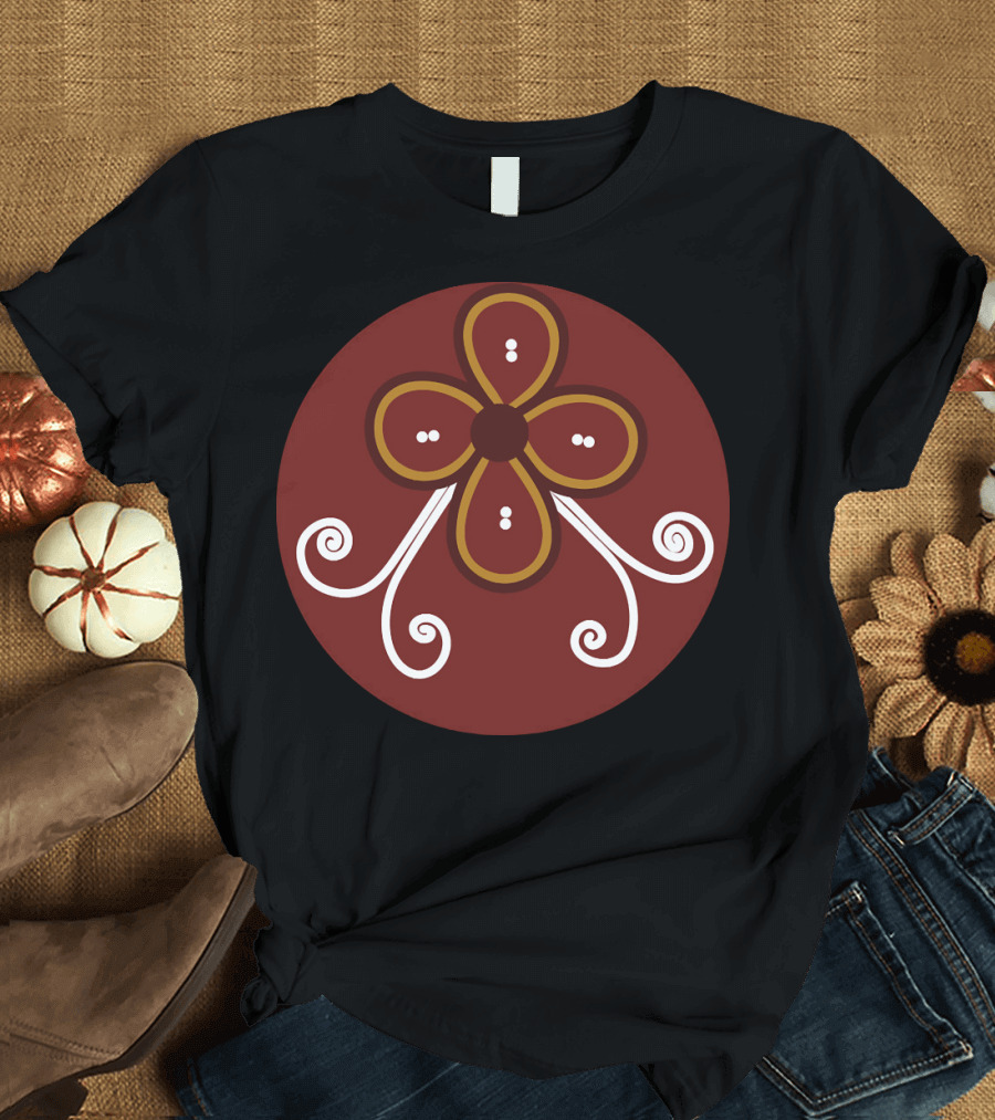 Tom Petty Wildflowers Floral Emblem T-Shirt