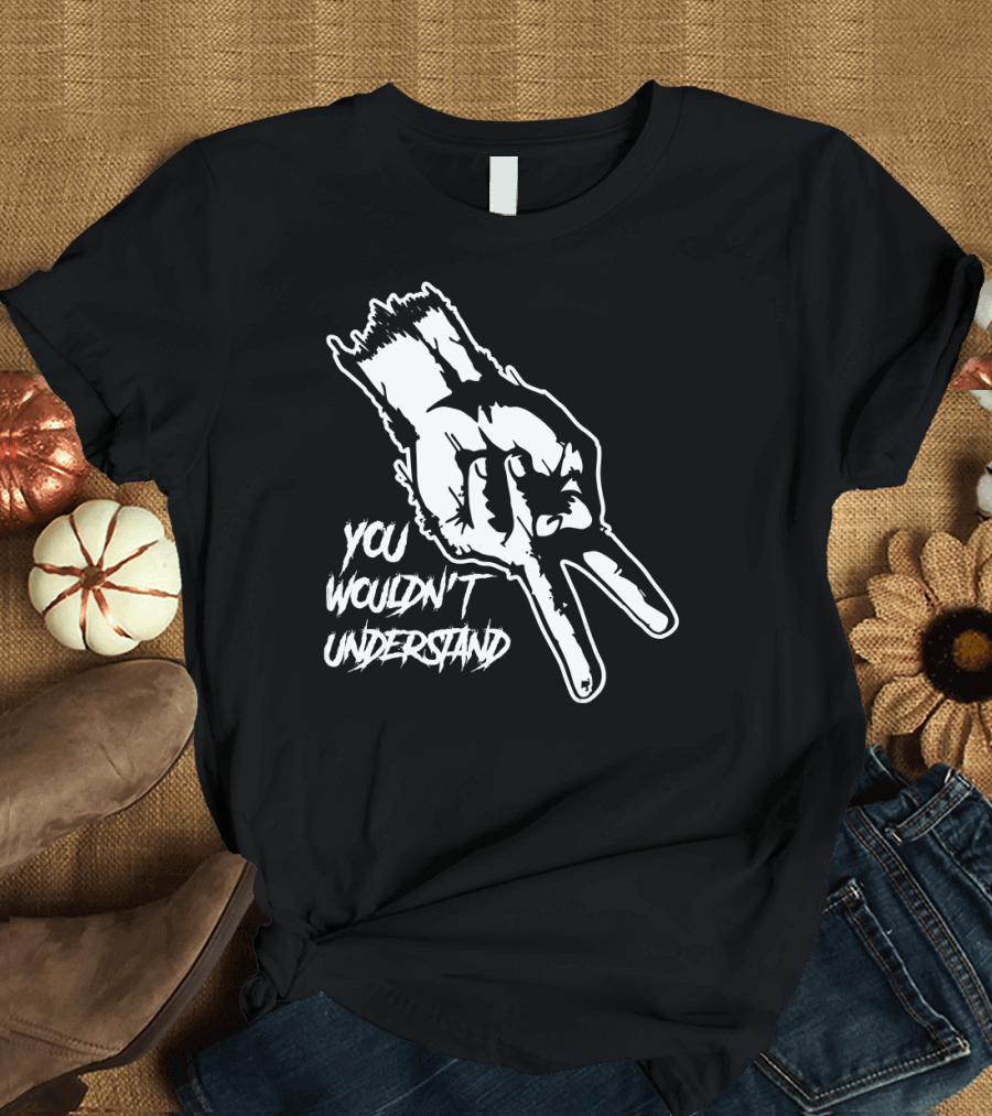 Cool Bikers Biker Wave You Wouldn't Understand Hand Gesture T-Shirt