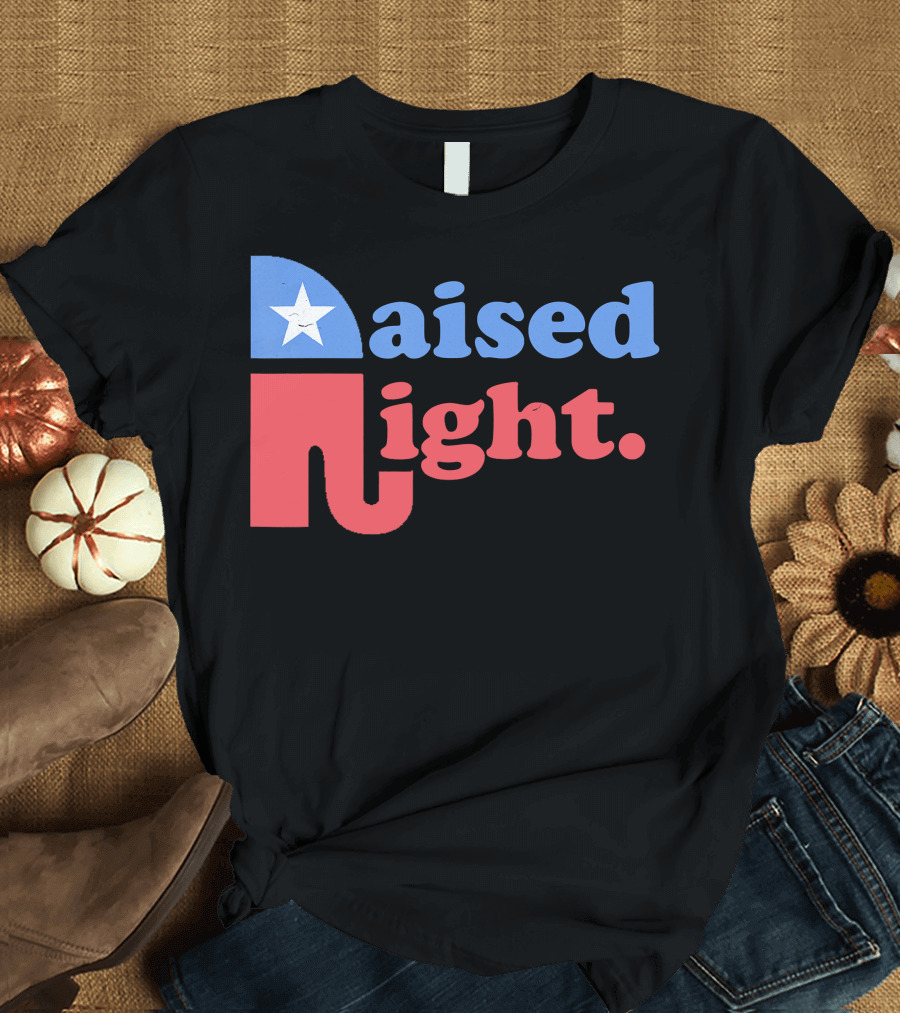Raised Right Republican Elephant Star T-Shirt