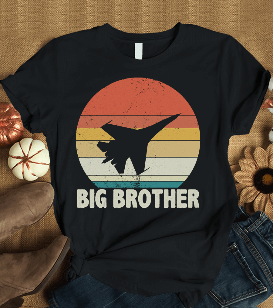 Big Brother Vintage Jet Retro Sunset T-Shirt