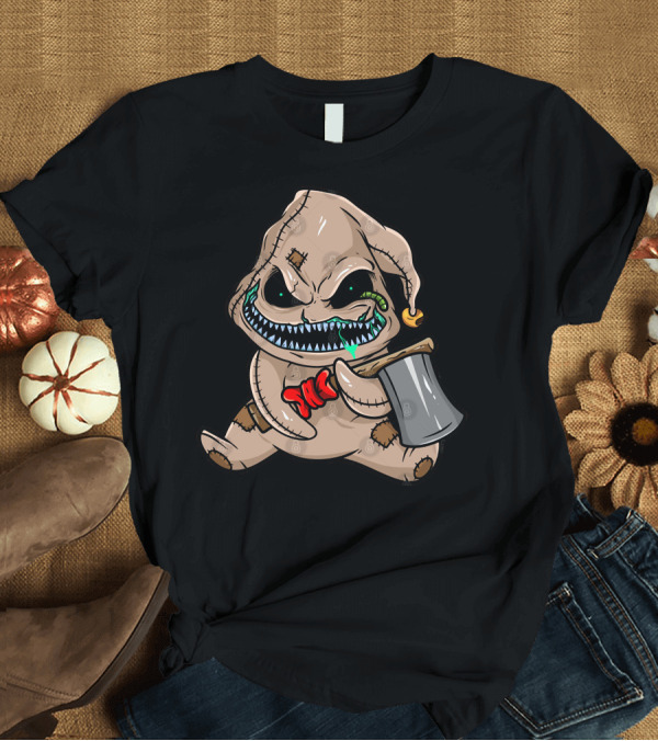 T-Shirt: Boogey Man Creepy Sack Monster with Axe T-Shirt Boogey Man Creepy Sack Monster with Axe T-Shirt
