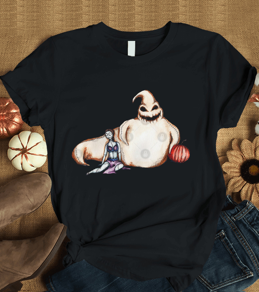Oogie Boogie and Sally with Pumpkin T-Shirt