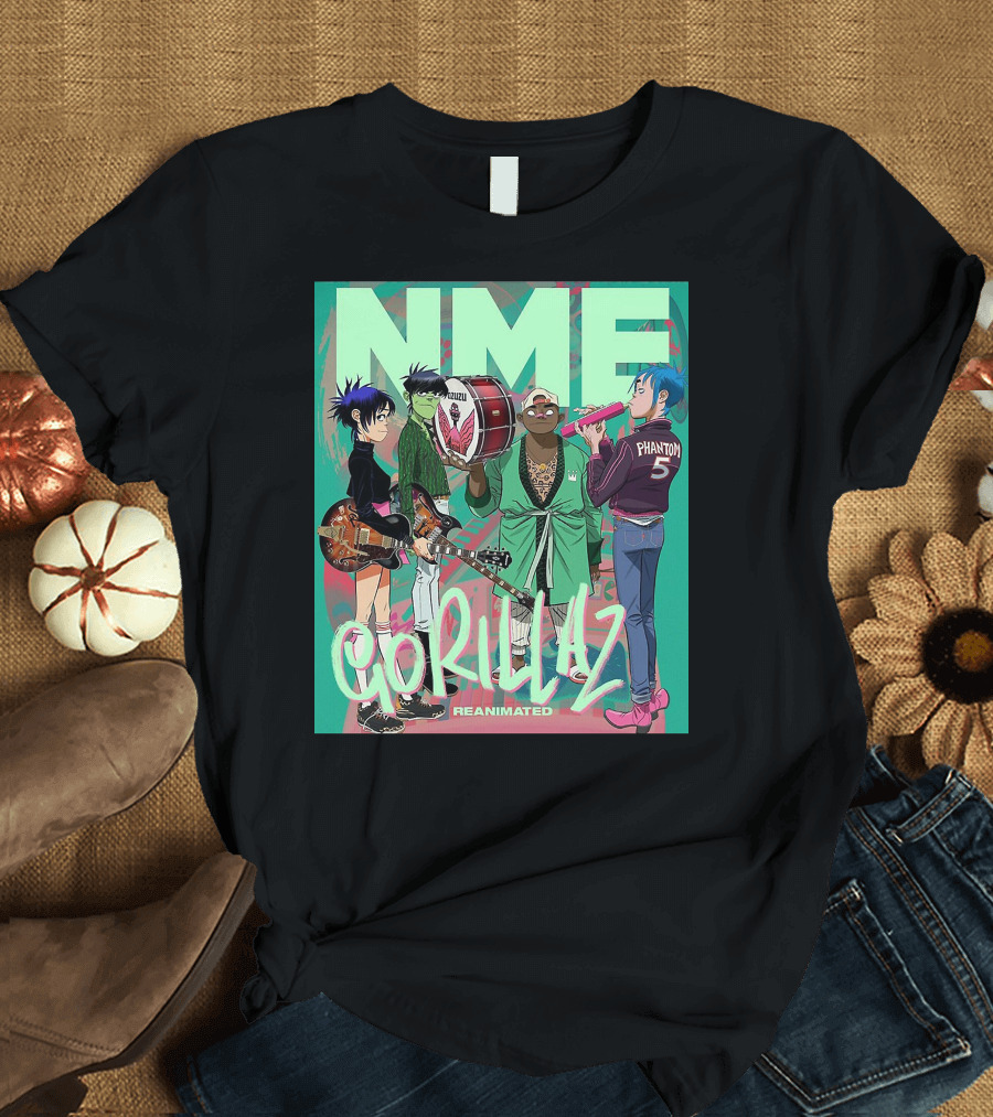 Gorillaz NME Reanimated Phantom 5 T-Shirt