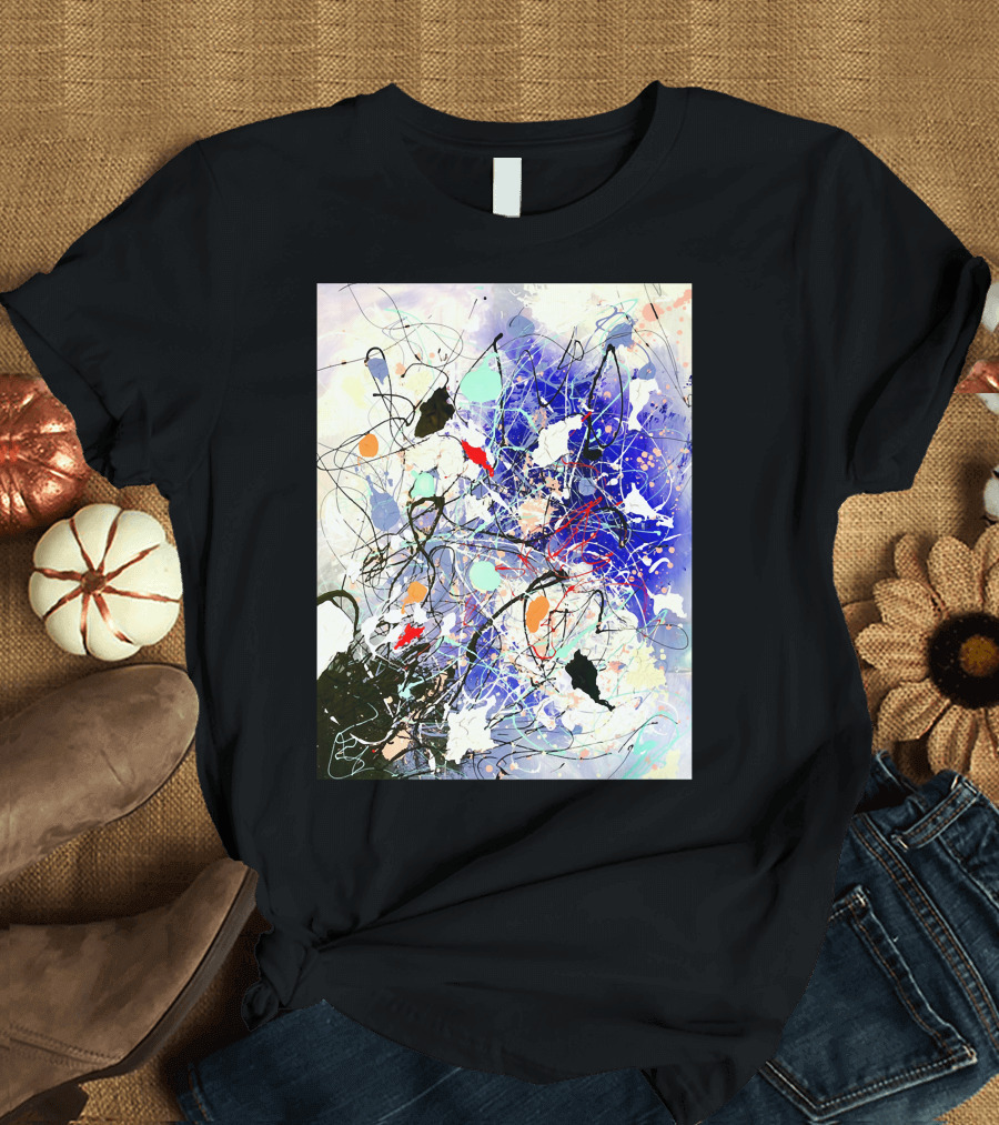 TERPSICHORE Abstract Expressionism Dance Inspired Painting T-Shirt