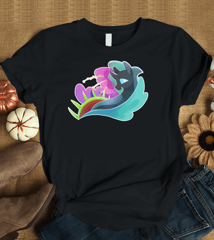 Thorax Surrounded by Colorful Flowers T-Shirt