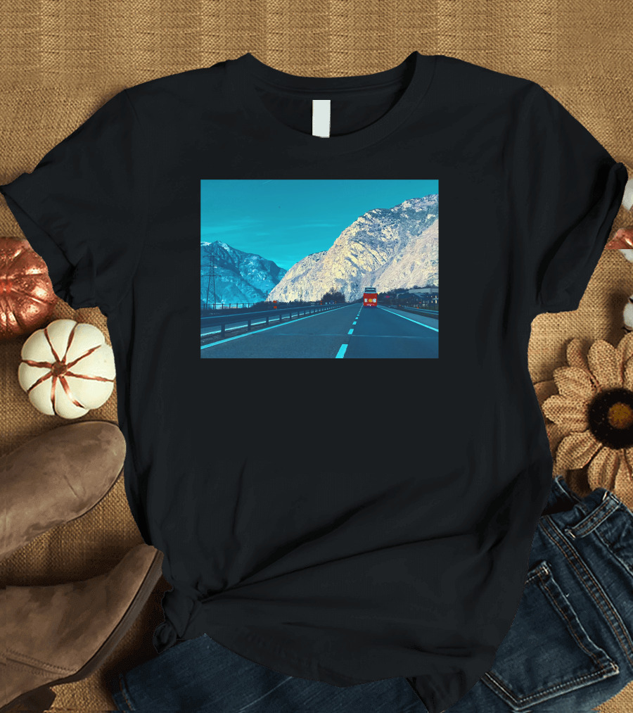 Italian Alps Road Trip Scenic Mountain Drive T-Shirt
