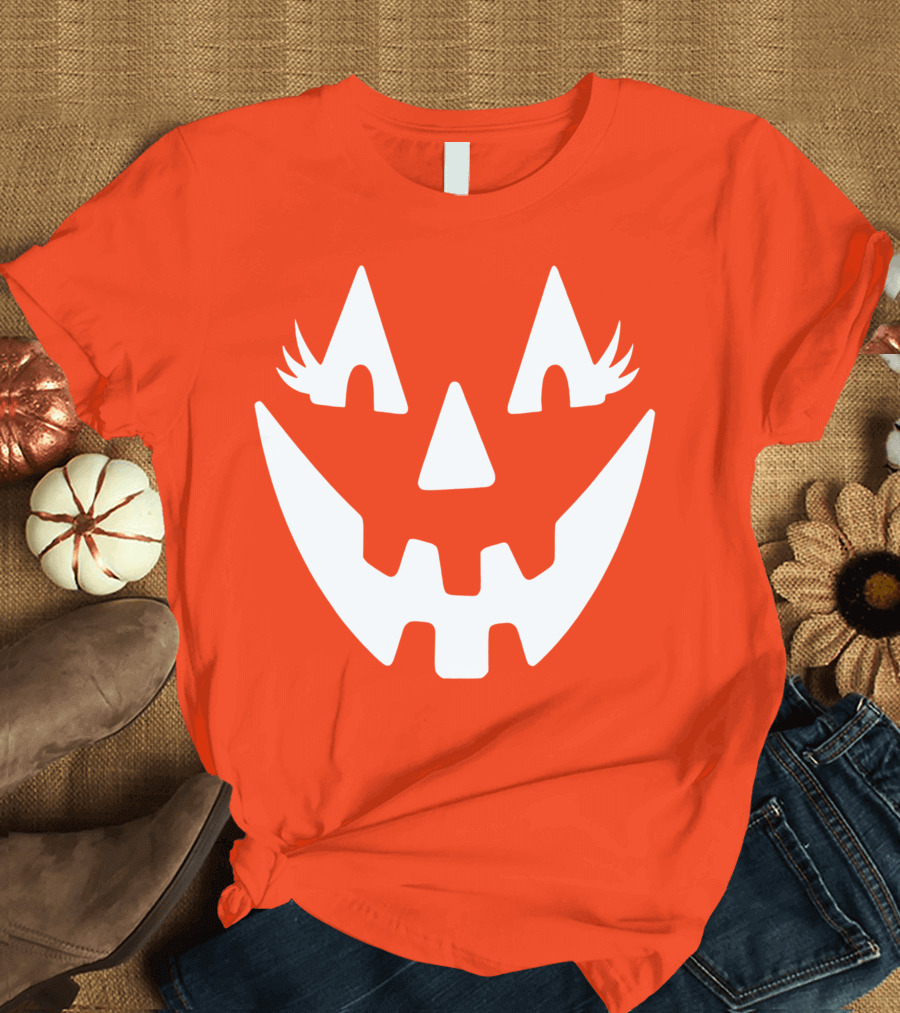 Halloween Pumpkin Pumpkin Face Halloween Party Halloween T-Shirt