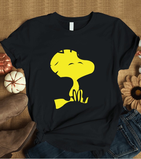 T-Shirt: Woodstock Peanuts Cartoon Character Yellow Bird T-Shirt Woodstock Peanuts Cartoon Character Yellow Bird T-Shirt