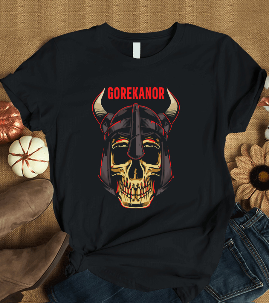 Gorekanor Skull Viking T-Shirt