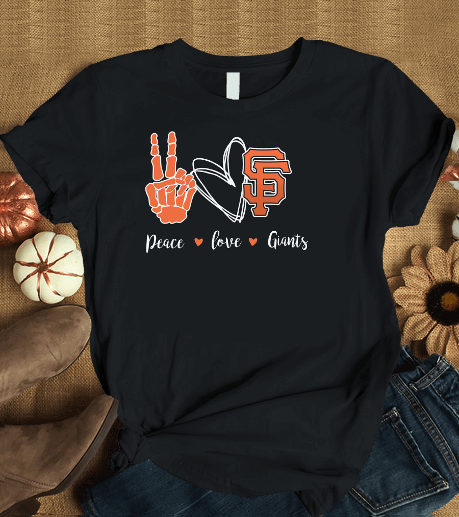 Peace Love San Francisco Giants T-Shirt