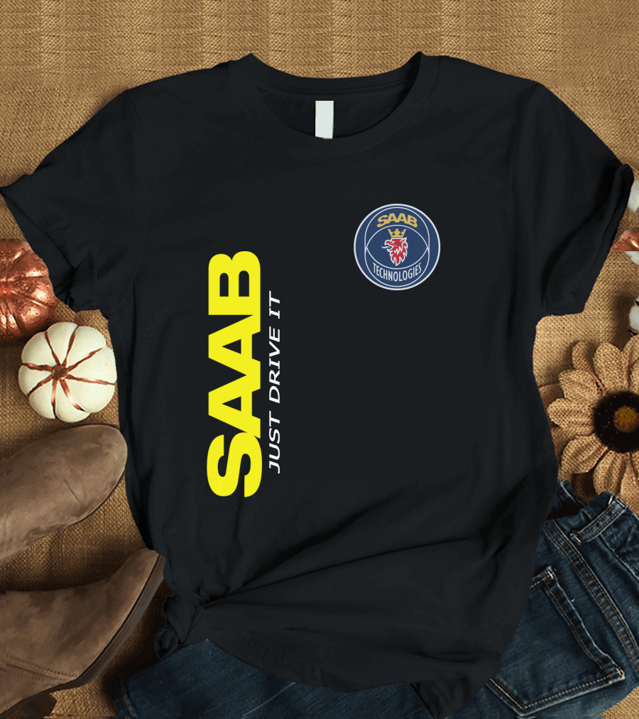 SAAB Just Drive It Technologies T-Shirt