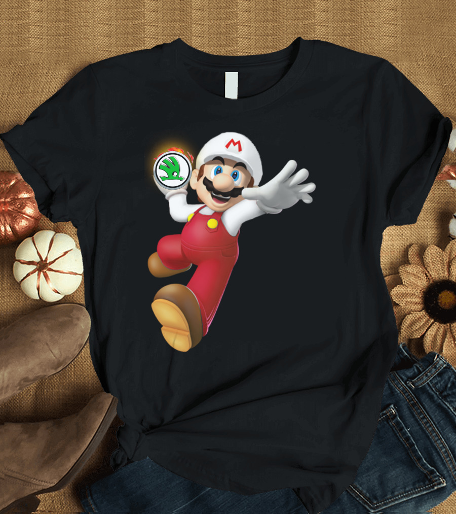 Mario Holding SKODA Emblem T-Shirt