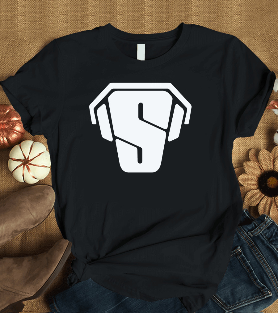 RS White Logo S T-Shirt