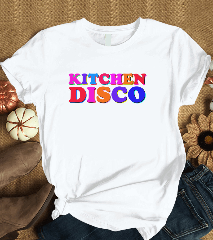 KITCHEN DISCO Colorful Party T-Shirt