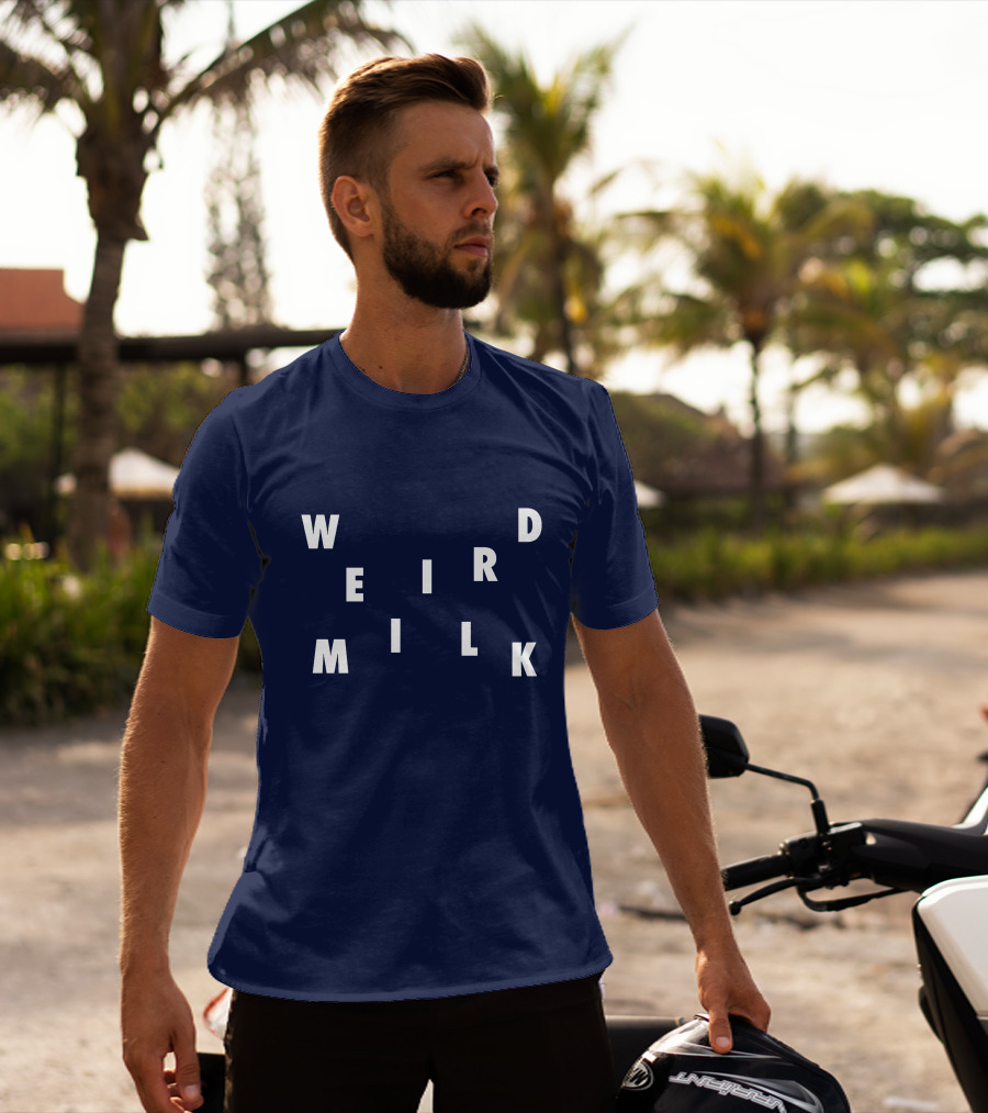 Weird Milk Merch Shop Unique Music T-Shirt