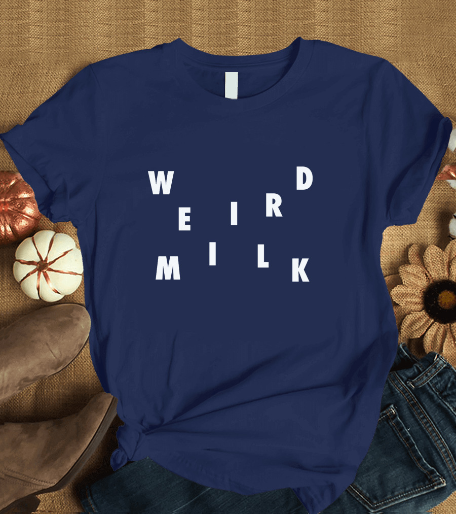 Weird Milk Merch Shop Unique Music T-Shirt