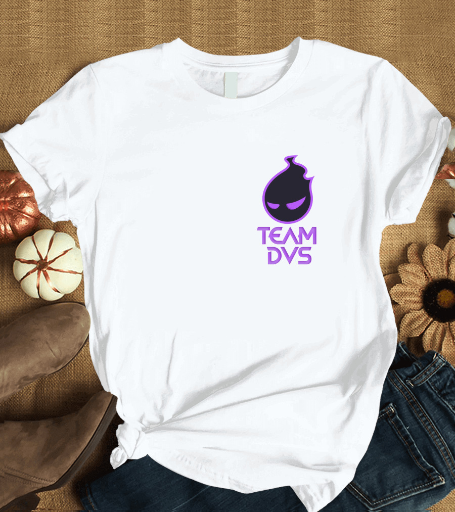 Team DVS Purple Flame Icon T-Shirt