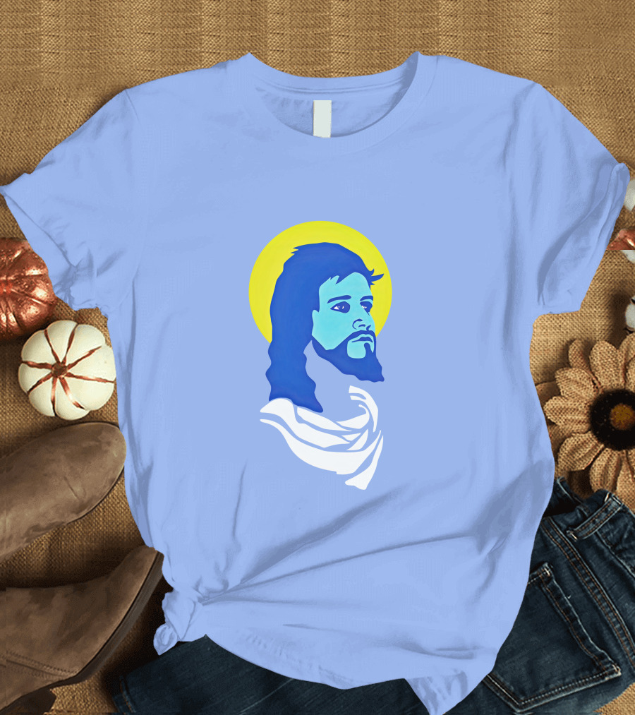 Shop the Bo Burnham Merch Store Iconic Blue T-Shirt