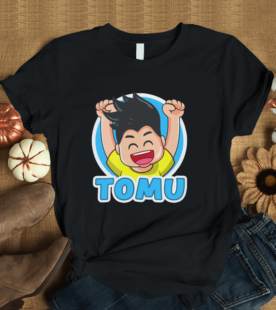 Shop Pandai.se Tomu Character Excitement Merch.se Store T-Shirt