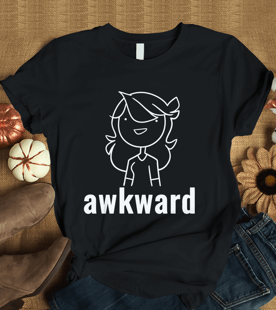 Jaiden Animations Awkward Merch Store Collection T-Shirt