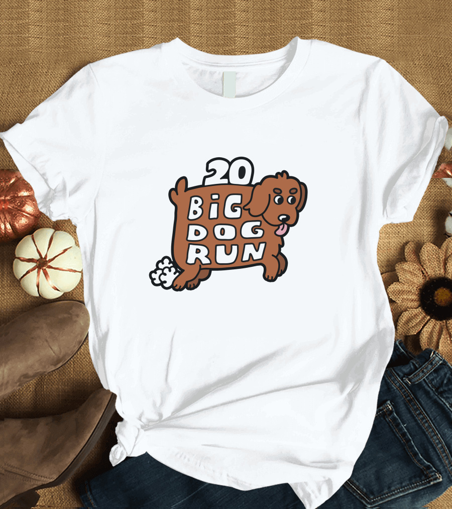 20 Big Dog Run Shop DFTBA Records Mcelroy Collection T-Shirt