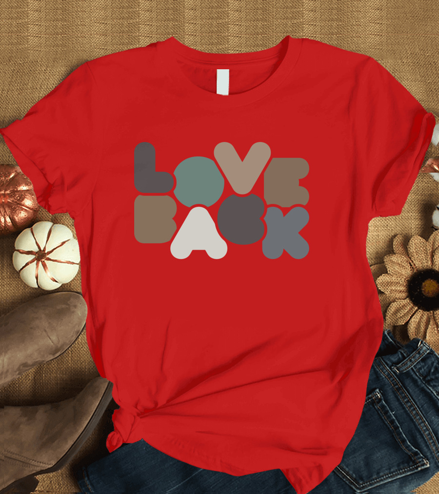 LOVE BACK Why Don’t We Music Merch Store T-Shirt