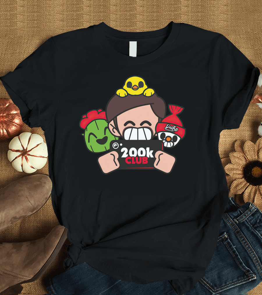 jakub destro merch 200k club T-Shirt